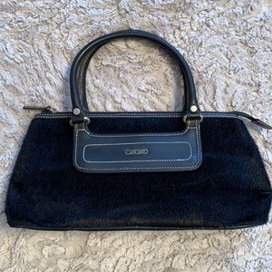 New black XOXO purse